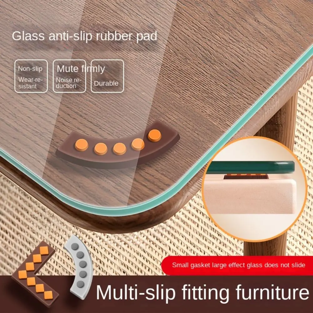 

4pcs Anti-collision Edge Corner Guards Safety Wear resistant Table Corner Edge Protectors Anti- slip Soft