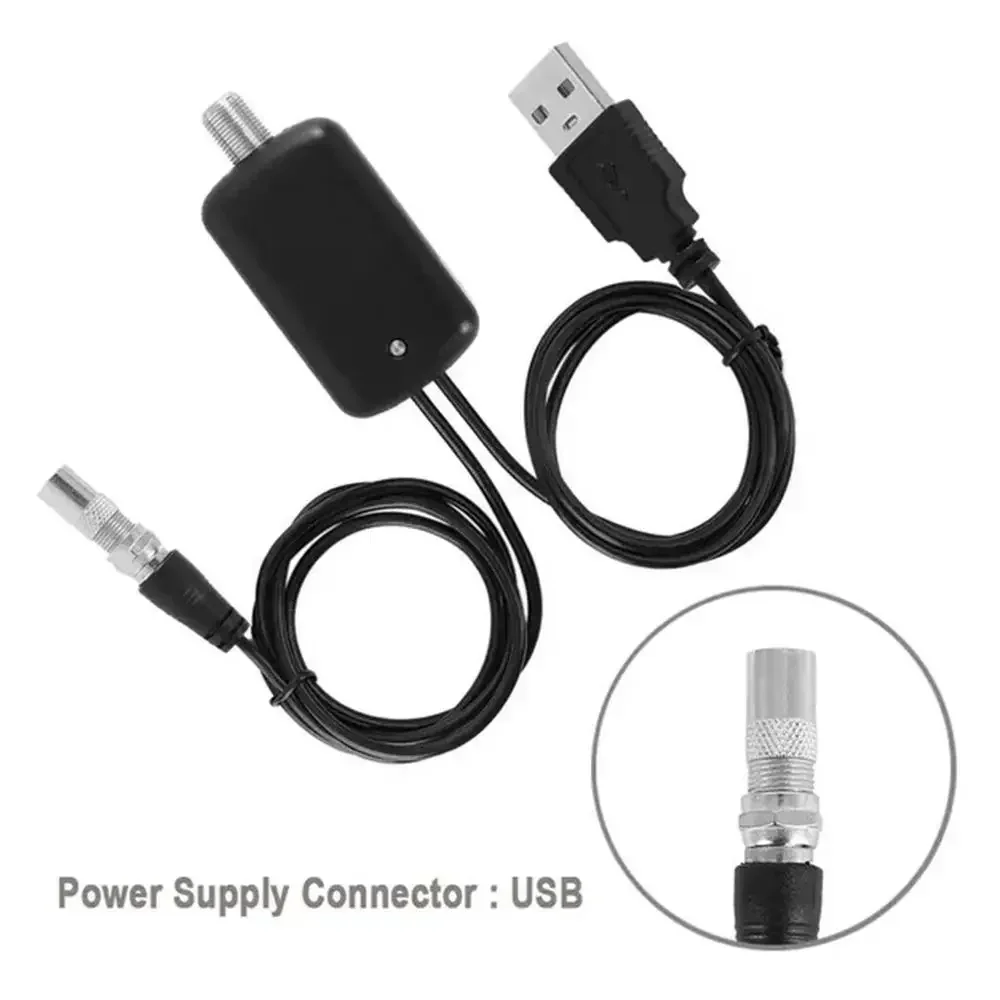 HDTV هوائي مكبر للصوت 4K منخفضة الضوضاء مكاسب عالية التلفزيون مكبر صوت أحادي UHD التلفزيون الملحقات #4