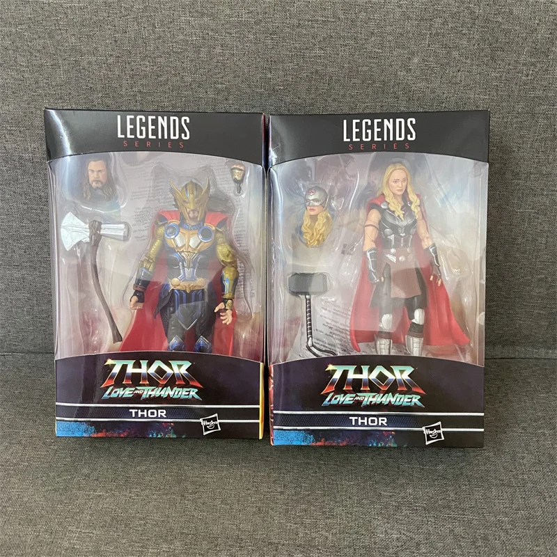 Marvel Legends Thor: Love and Thunder Actionfigur Lady Thor Jane Foster Korg BAF Mighty Wave THOR Geschenk 6" Sammlungsmodellspielzeug