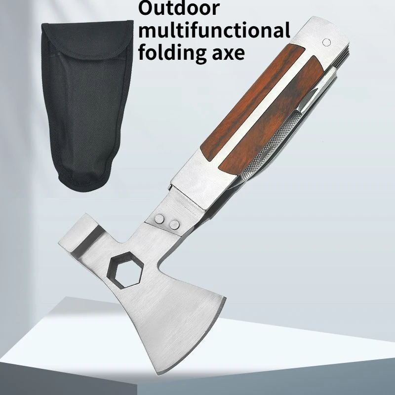 

Outdoor Multifunctional Folding Car Pliers Safe Household Portable Axe Self-defense Portable Combination Tool