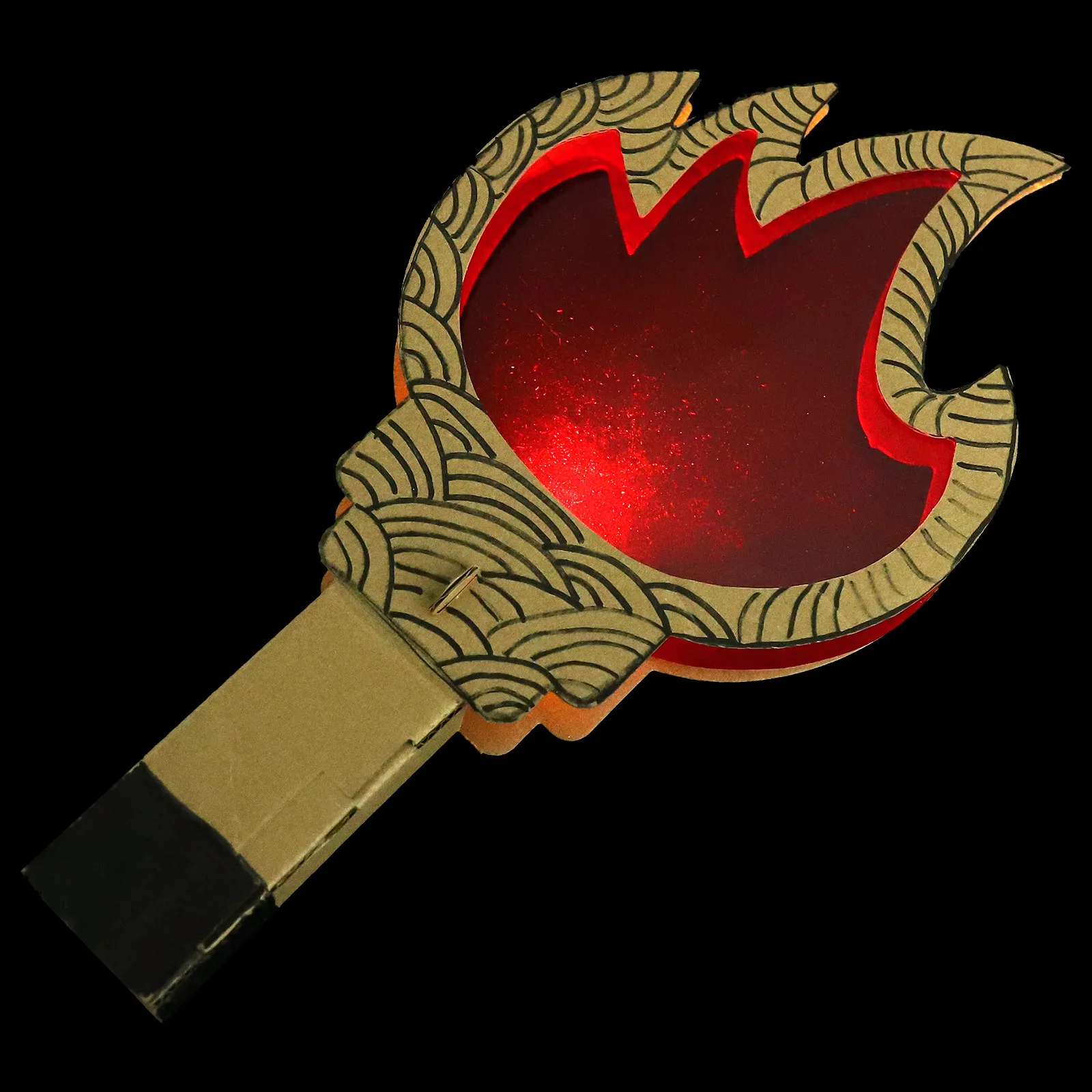 1 مجموعة Diy بها بنفسك الشعلة الدعائم المواد للأطفال الإبداعية الحرفية النشاط عدة هدايا حفلة عيد ميلاد التخرج الاحتفال ديكور يده