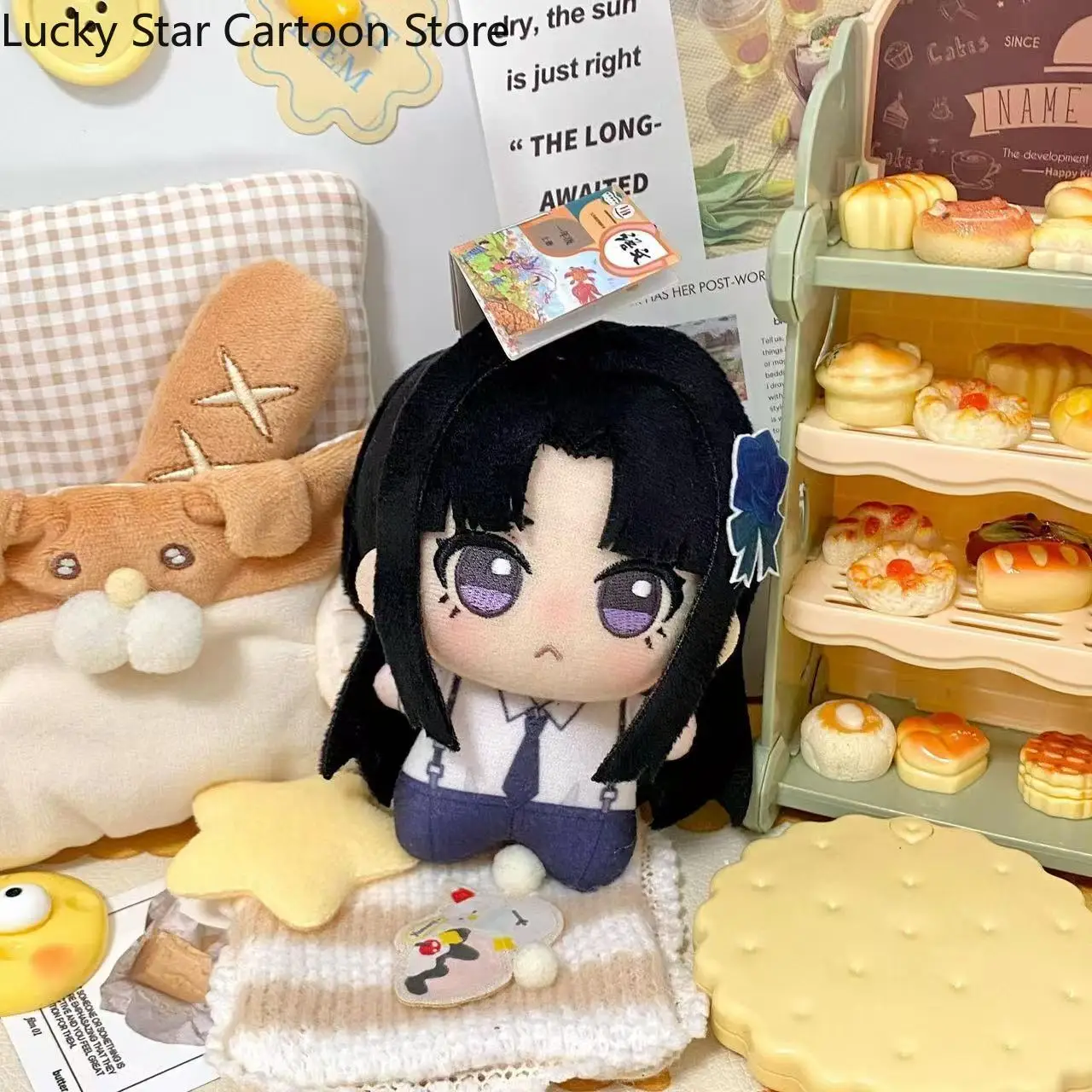 GIRLS BAND CRY AWA Anime Printed Pendant Keychain 10cm  Cosplay Figure Idol Starfish Body Figures Xmas Gifts Halloween