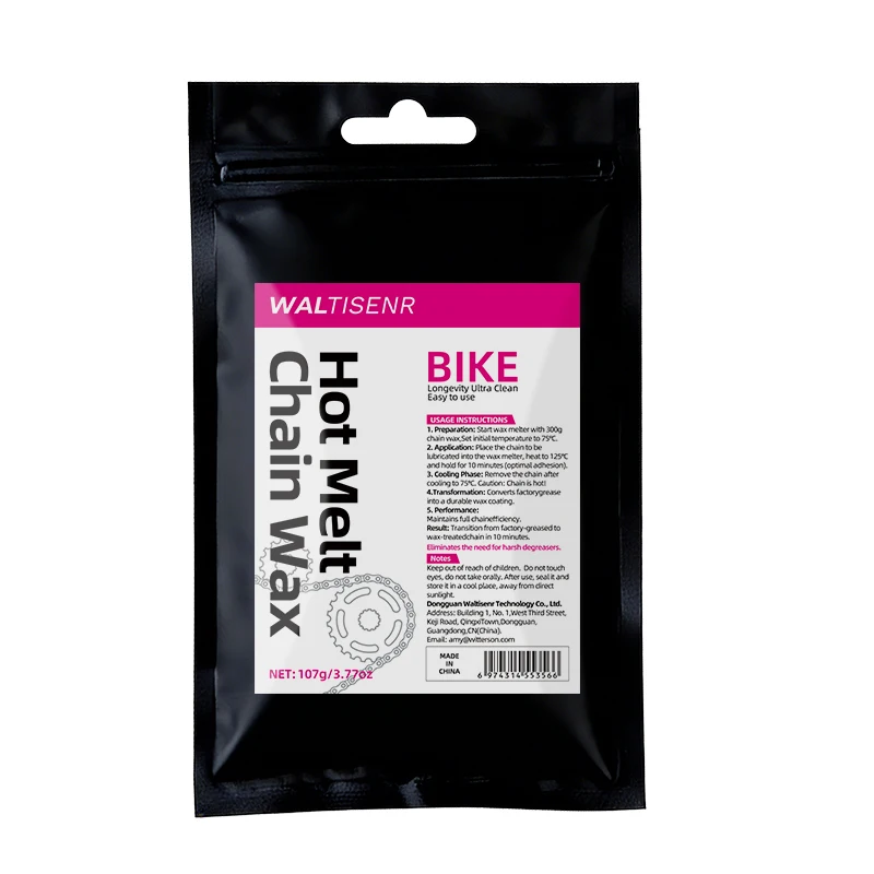 AliExpress waltisenr Chain Wax 100g – Hot Melt Bike Chain Lubricant with Ultra Low Friction Formula – Long-Lasting, Superior Drivetrain Protection