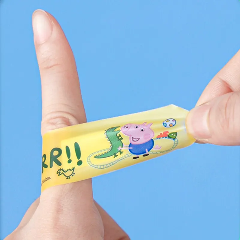 120pcs/lot Hais Hainuo Peppa Pig Medical Band Aids Waterproof Adhesive Bandages Comfortable Skin Friendly Band Aid For Kids