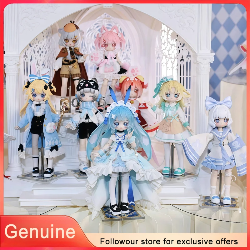 

Genuine Original Sakura Art Collection Vision Reconstruction BJD Doll Posable Blind Box Action Figure Gift for Anime Collectors