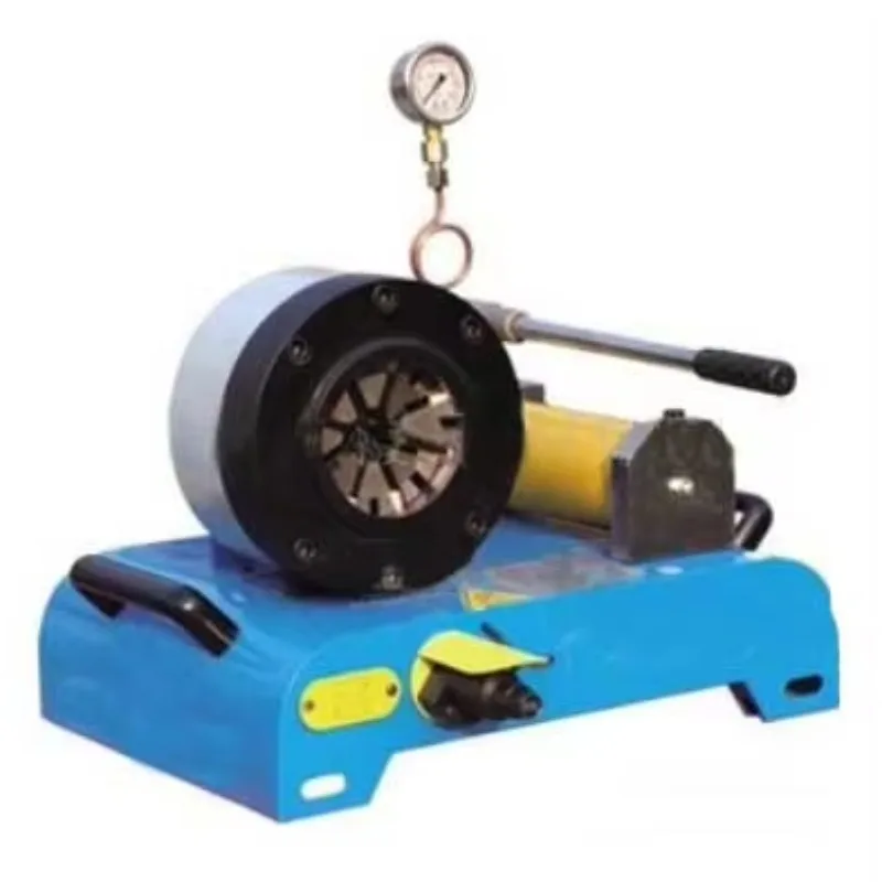 Machine de rétrécissement de tuyaux hydrauliques manuelle, fourniture professionnelle, Machine d'extérieur pour tuyaux en acier, offre spéciale