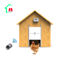 Light sensor aluminum automatic chicken coop door opener for poultry  chicken coop door opener closer kit