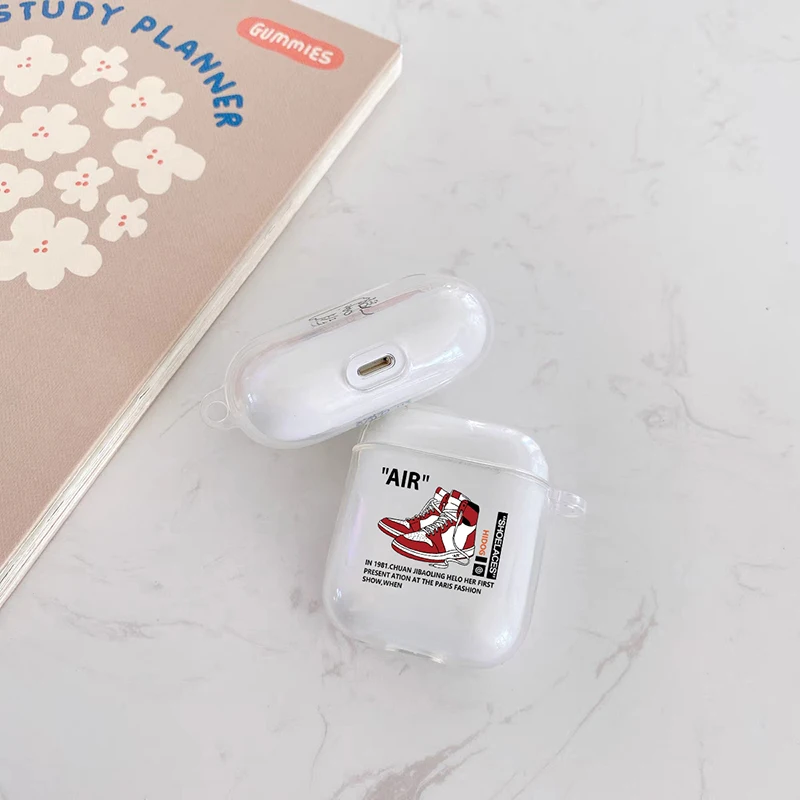 Hot Off Sports Shoes Brand Earphone Case For Airpod 2 1 3 SNEAKERS White label Wireless Bluetooth Charging box For airpods pro 2