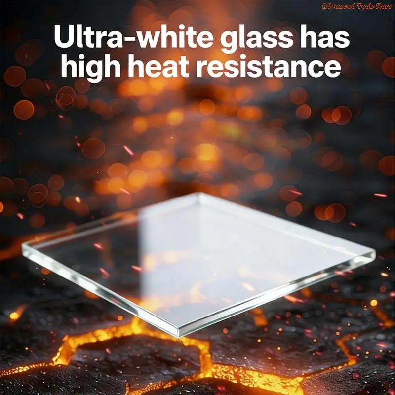 

Explosions Proof Solder Gasket Prevents Stencil Bulging Solder Bursting Clear Glass Pad for Electronic Welding Safety W91B