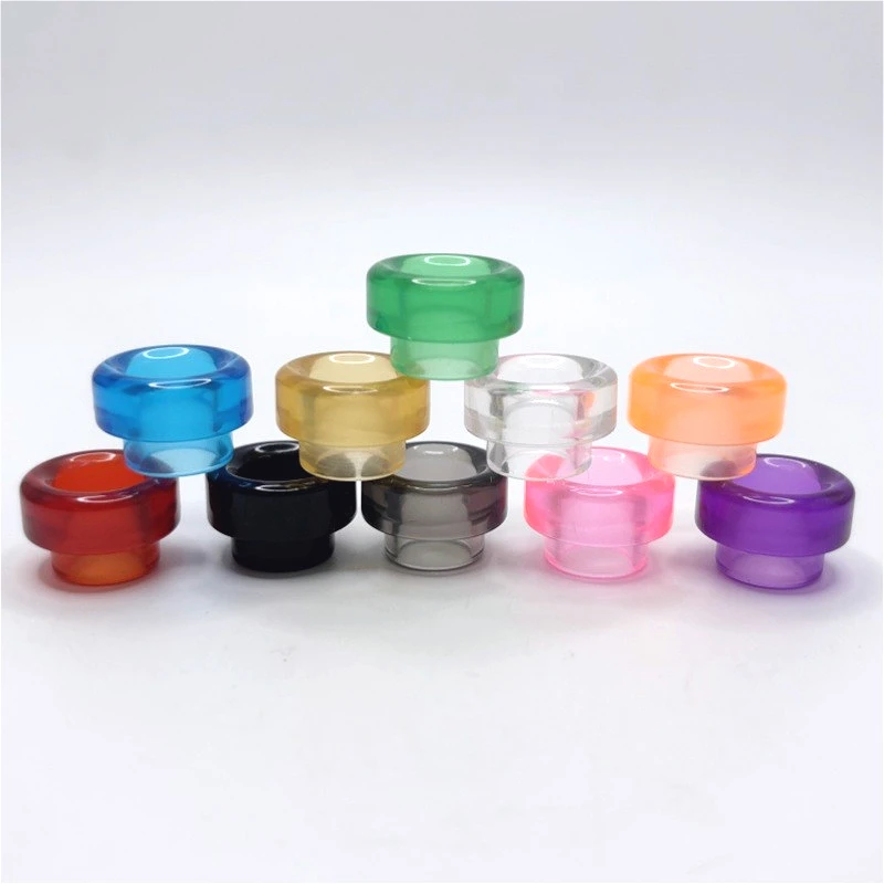 1PC 810 Resin Drip Tip Without O-Rings Wide Bore Straw Joint