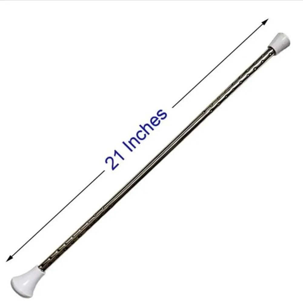 Random Color Stainless Steel Marching Baton Balanced Lightweight Dancer Wand Professional Ribbon Baton Performance Arts view 6