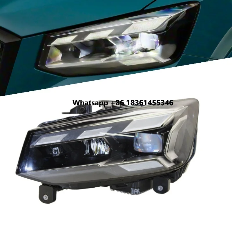 

Fit For Q2 Headlight 2022-2025 Q2 35 TFSI Headlights Full LED Headlight Assembly Q2 Headlamp OEM 81A941035 81A941036