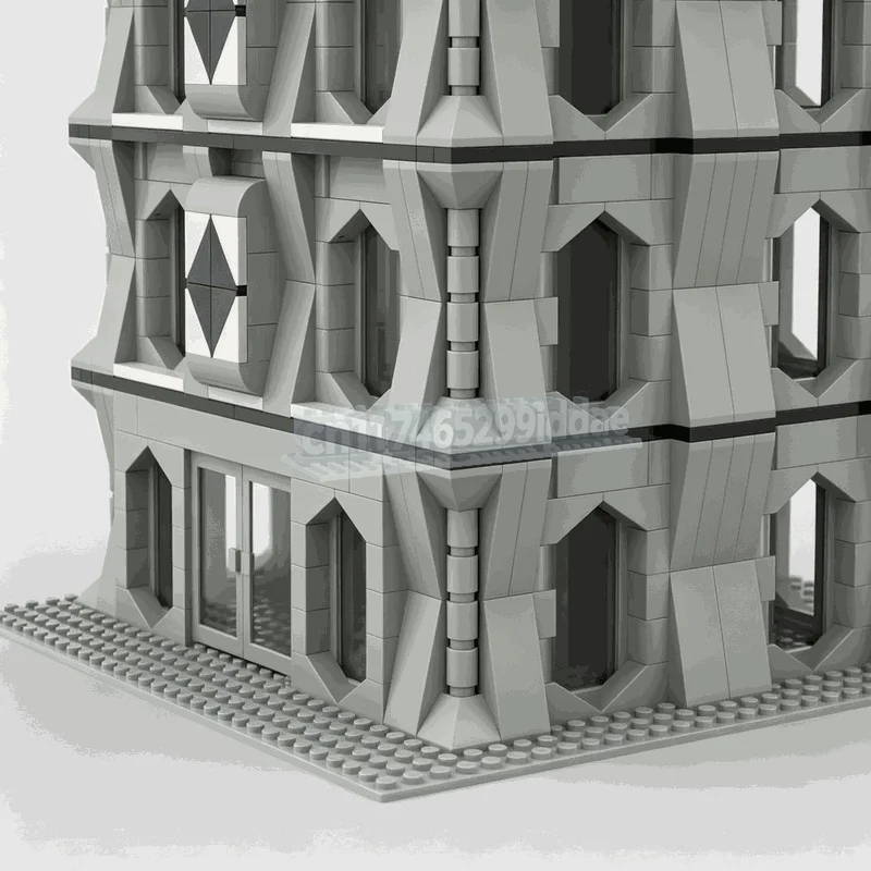 NEW 2317PCS Modular Building Project Building Blocks Gothic Architecture Model DIY Assembly Creative Display Gift Collector Toy