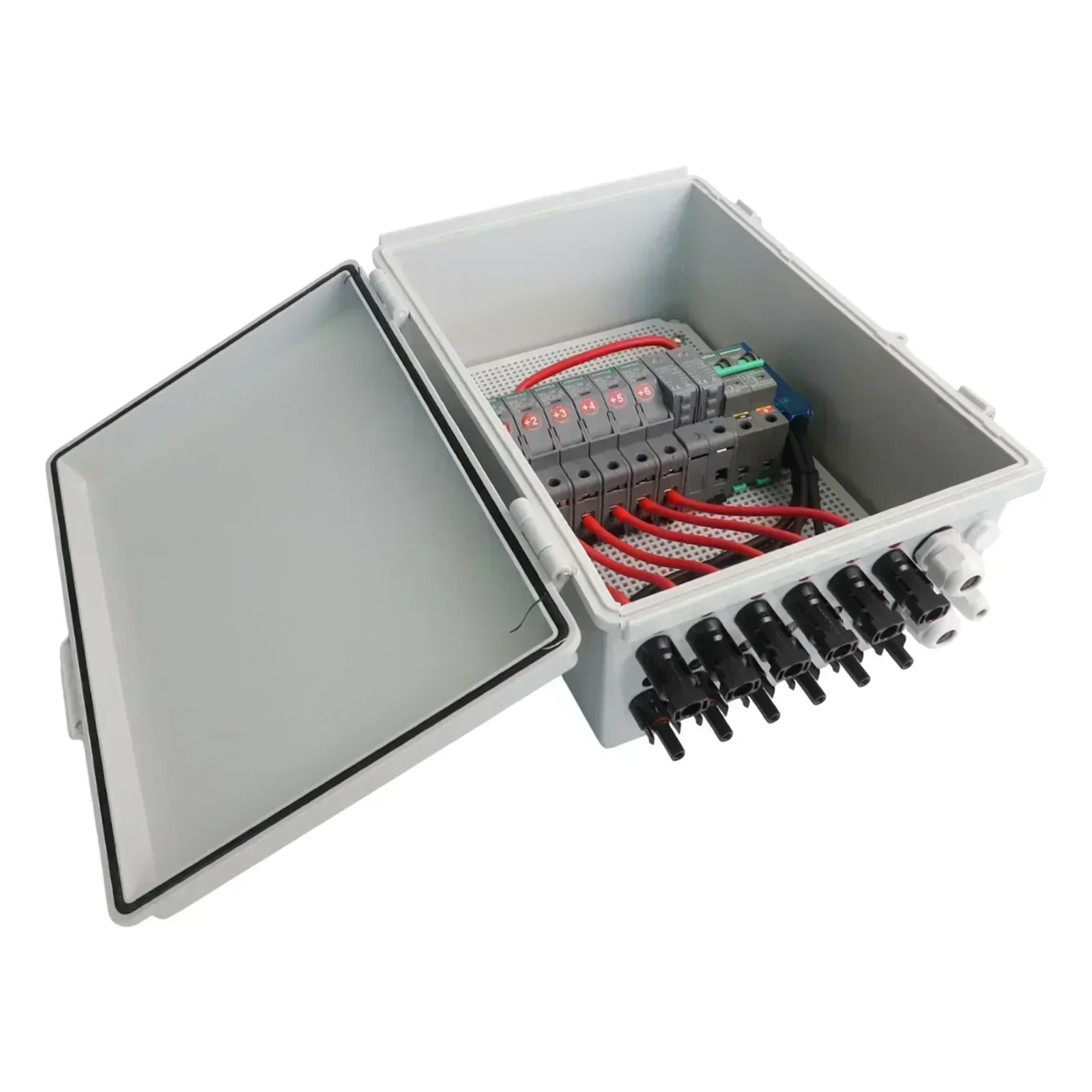 

Sustainable Energy Solution PV Combiner Box with Over Voltage Protection and 6 String Capability for Solar Panels