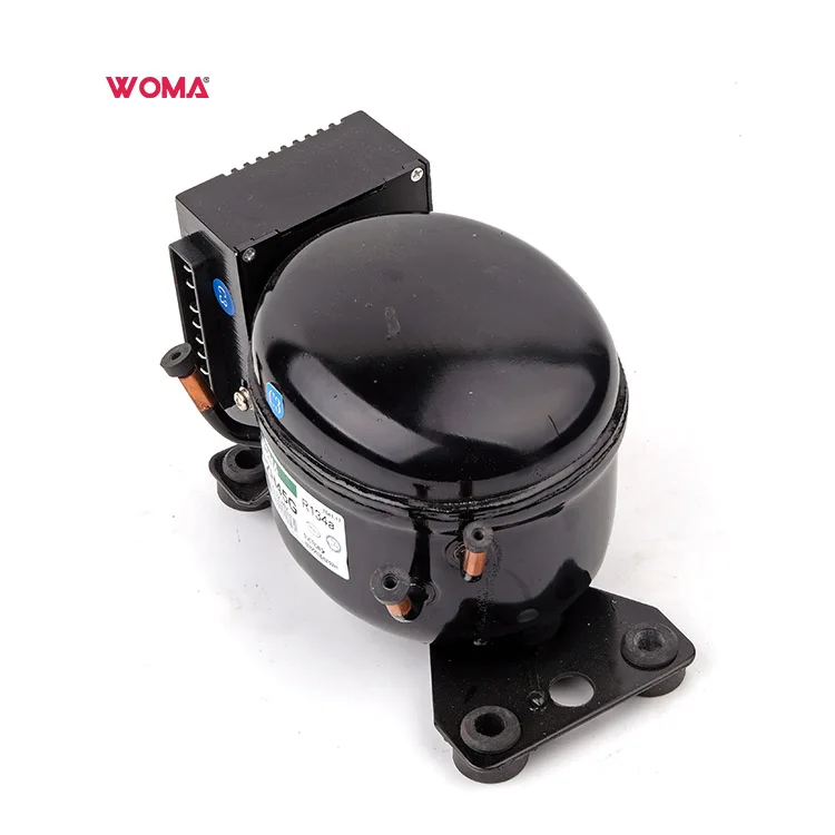 WOMA R134a ZH45G solar power freezer mini fridge DC motor refrigerator compressor for portable car fridge compressor