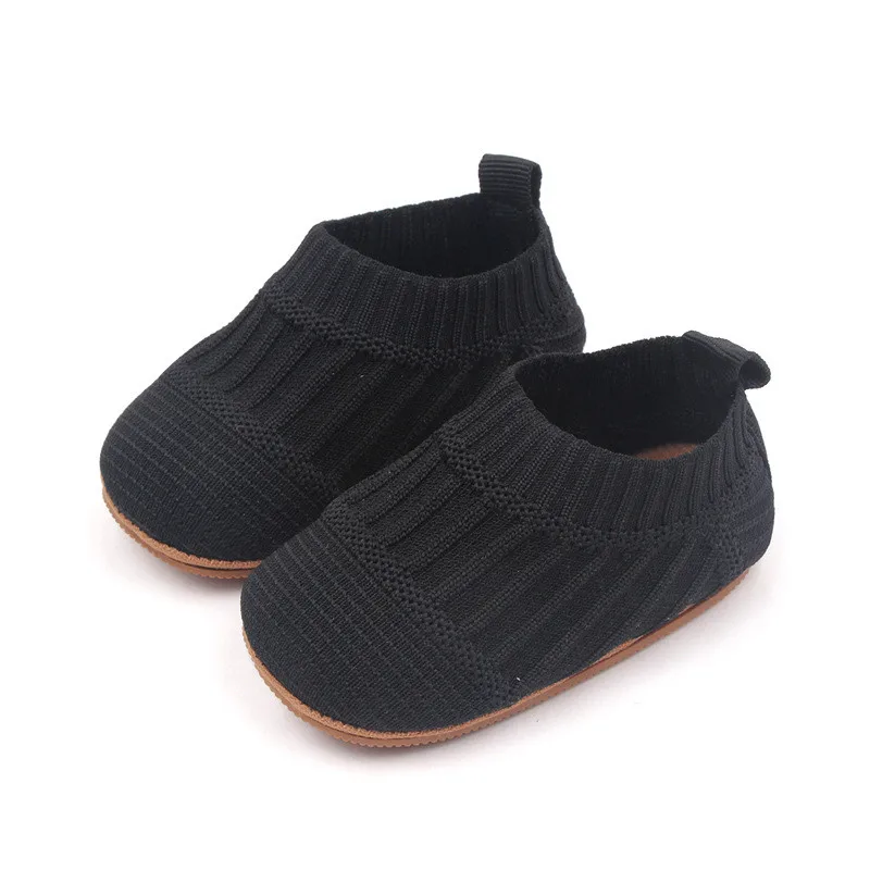 Baby Socks Shoes Infant Boys Girls First Walkers Soft Rubber Sole Newborn Casual Shoes Sneaker For 0-18M