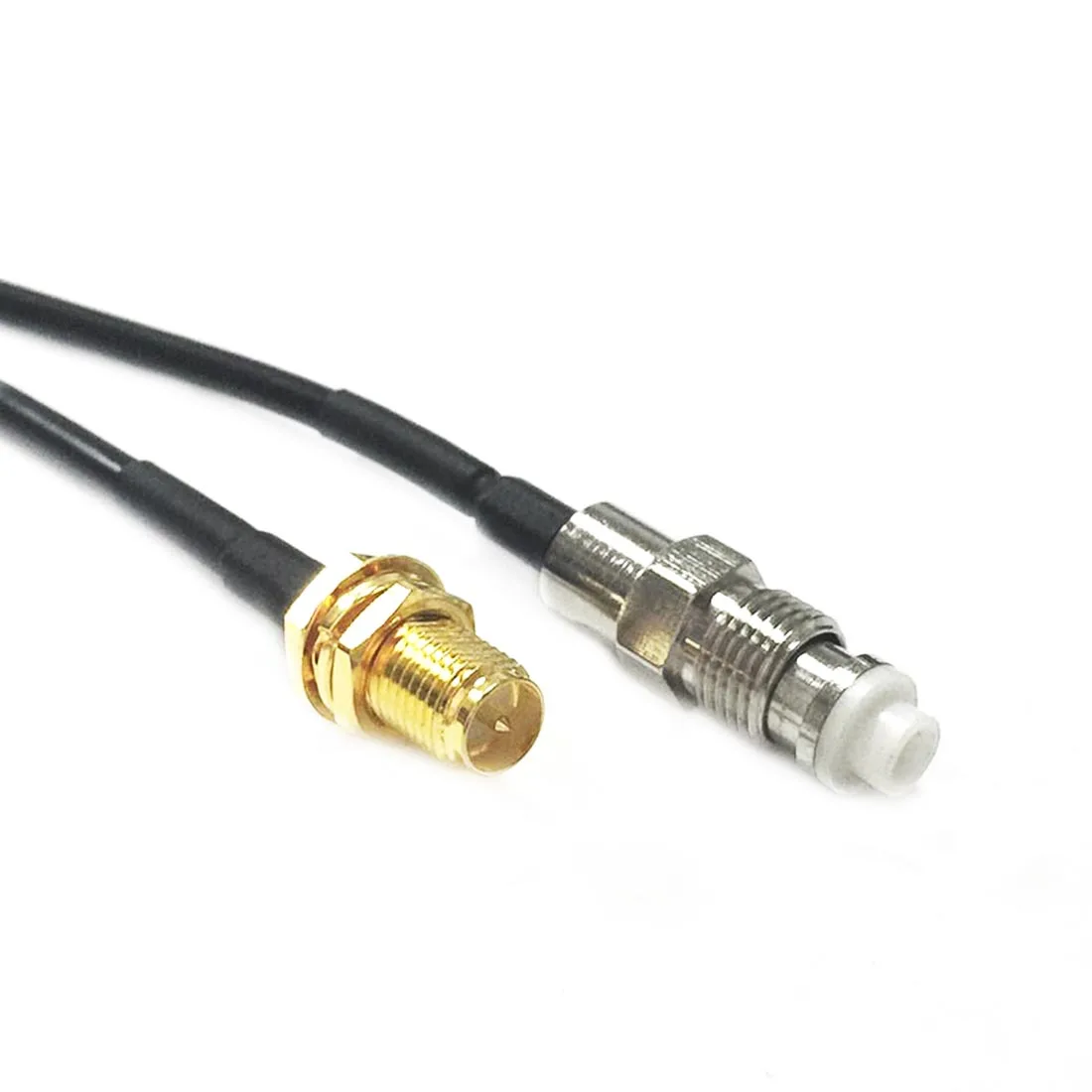 Modem Coaxial Cable RP-SMA Female Jack Nut Switch FME Female Jack Connector RG174 Cable New Pigtail 20CM 8in Adapter