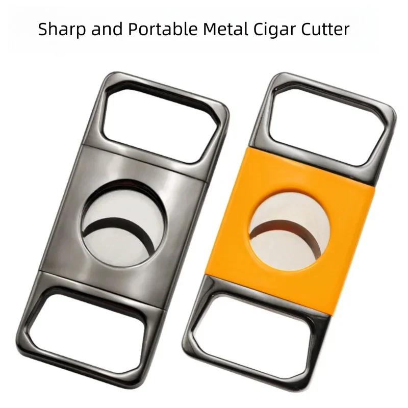 

Резак для сигар, портативные ножницы из нержавеющей стали, прямоугольные, острые и прочные, подходят для кольцевого калибра 58.