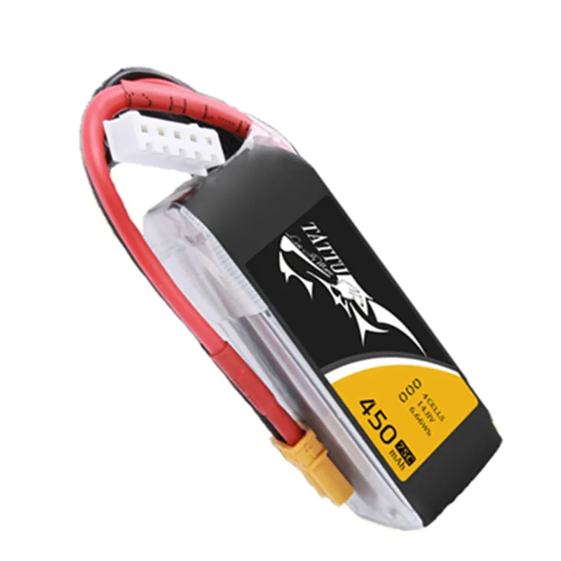 TATTU bateria LiPo 4S 75C 450mAh XT30 para dron RC - imagen 3