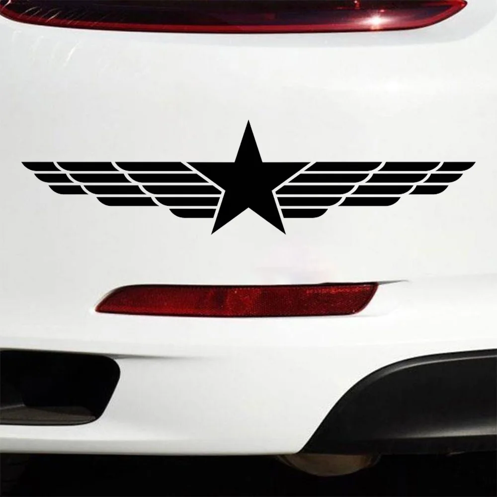 

Наклейка на автомобиль - Звезда с орнаментом Waterproof Car Sticker Decal for Bumper, Windo