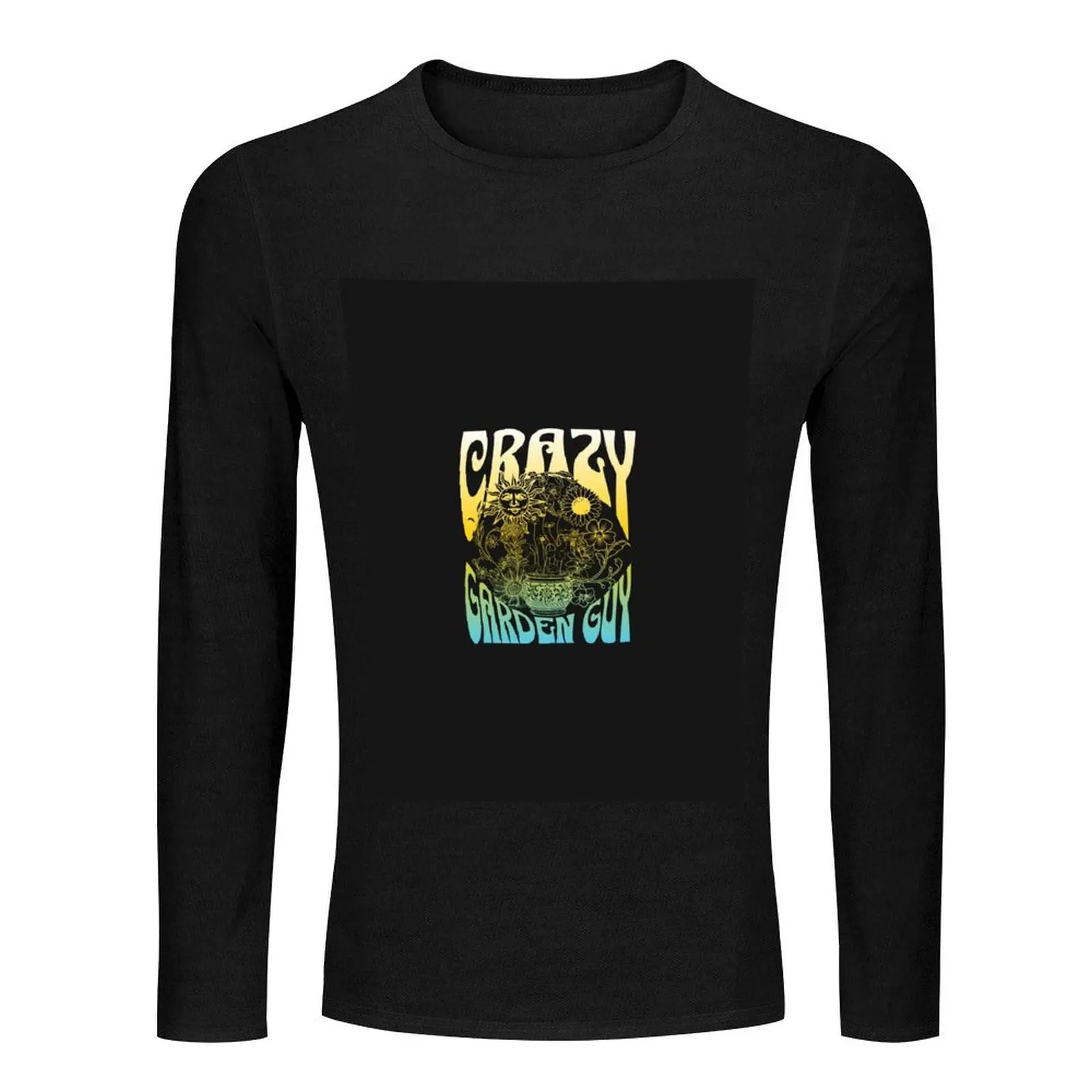 Crazy garden guy Long T-Shirt T-shirt for a boy sports fan t-shirts heavyweight t shirts mens graphic t-shirts big and tall