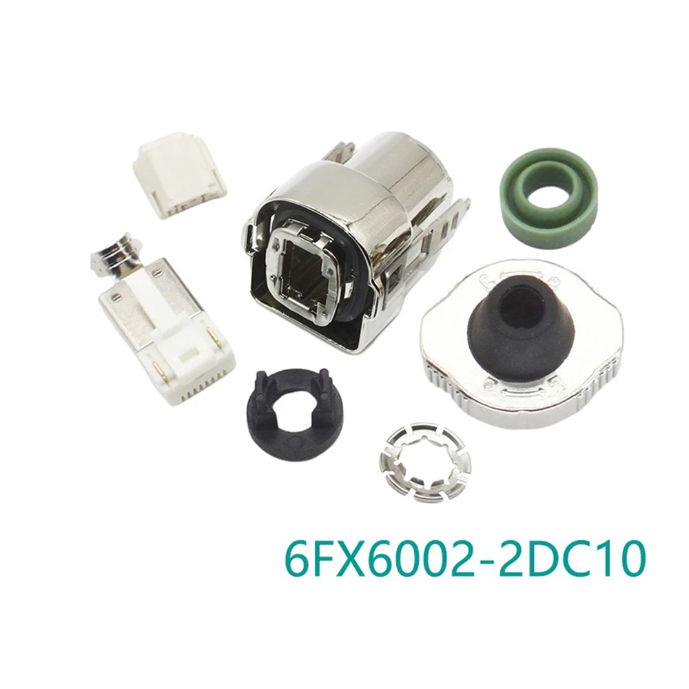 

Network Cable Plug 6FX6002-2DC10 Encoder Connector RJ45 Zinc Alloy 4+2 Big Head Connector for S120 828D 840DSL