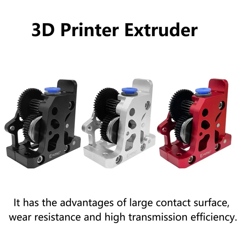 HGX LITE Extruder Dual Gear Extruder Hard Steel Reduction Gear High Speed Motor 3D Printer Parts for CR10 CR 10S Ender3 V2 VORON