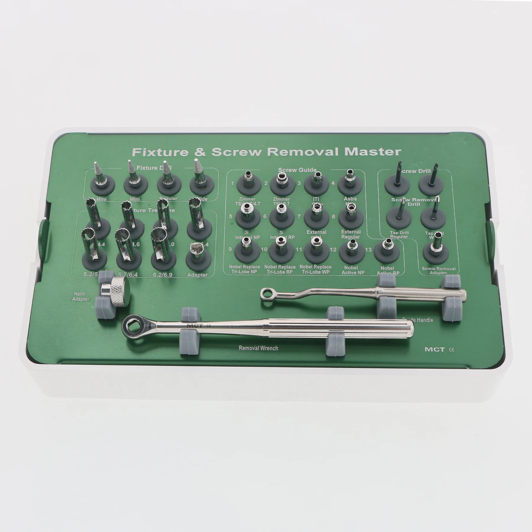 Dental Universal Implant & Fractured Screw Removal Kit MCTBIO/FSRK-02 NeoBiotech