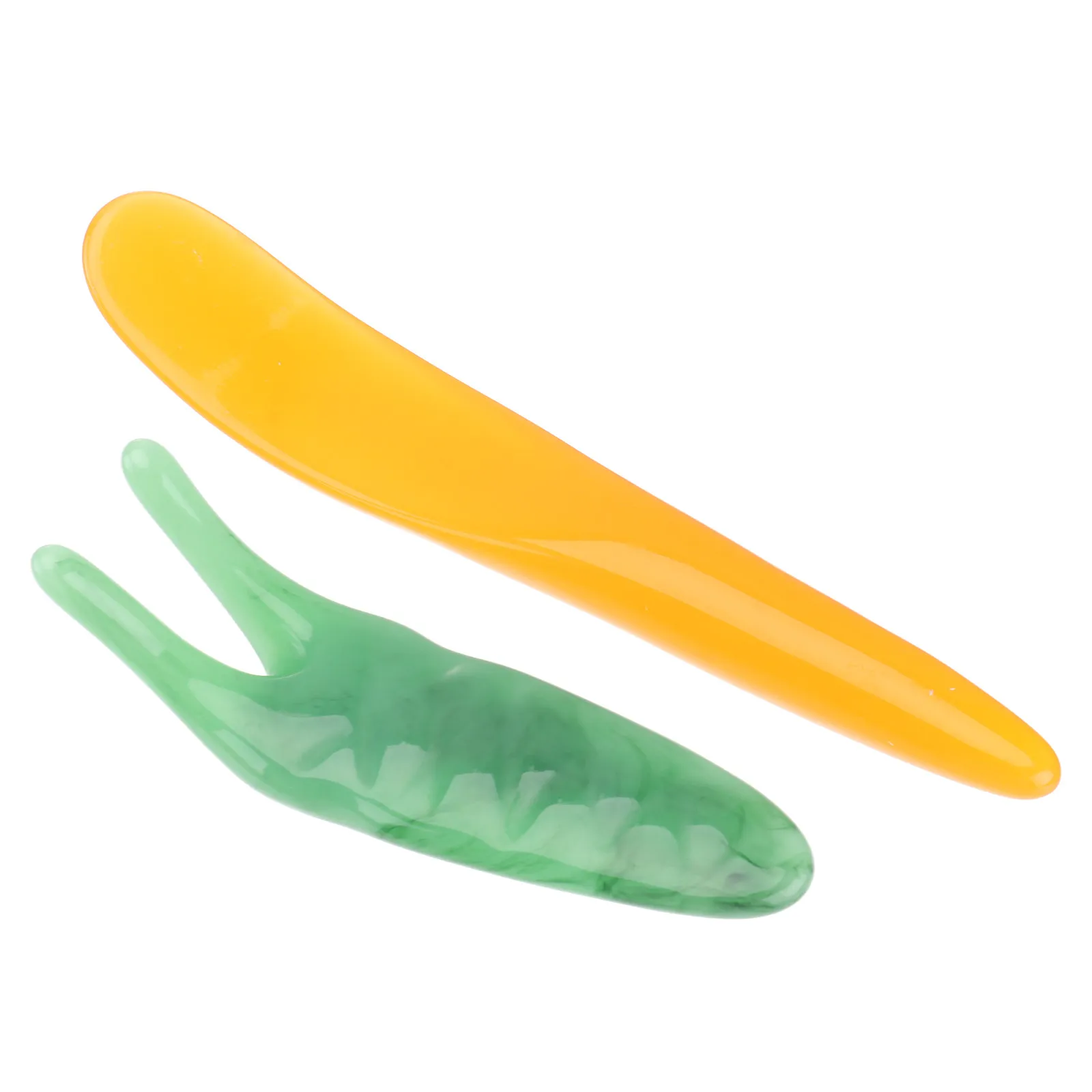 

2Pcs Nose Scraper Massage Comb Scraping Massager for Face and Body Use with Essential Oils Smooth Blood Circulation