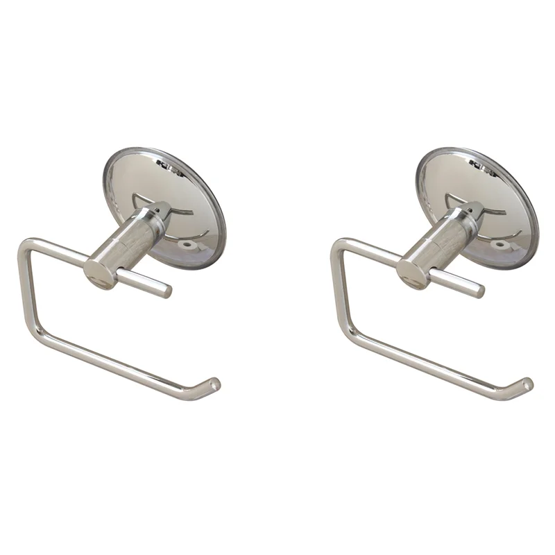 

AA81-2X держатель для туалетной бумаги из нержавеющей стали для ванной комнаты, держатель для рулона, держатель для салфеток, настенный кронштейн с воздушной вакуумной присоской