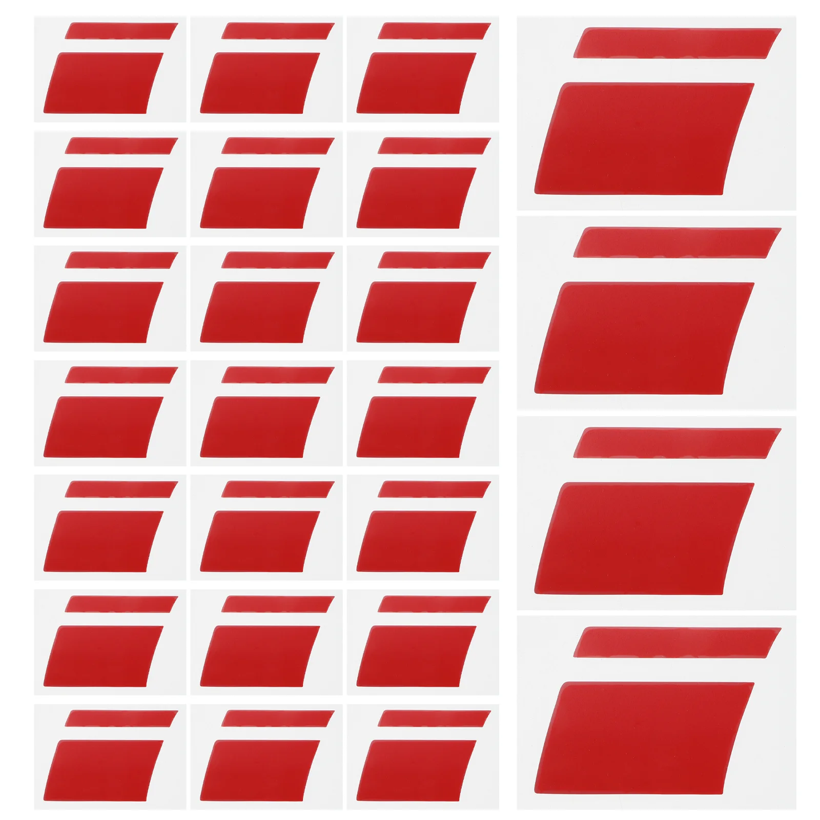 

60pcs Wheel Rim Decal Stripes Reflective Car Tire Hub Stickers For 18-21 Inch Rims Durable Weather Resistant Easy Install