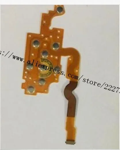 Keypad Keyboard Tombol FLEX Kabel Pita Papan untuk Canon untuk Eosm untuk EOS M Kamera Perbaikan Bagian