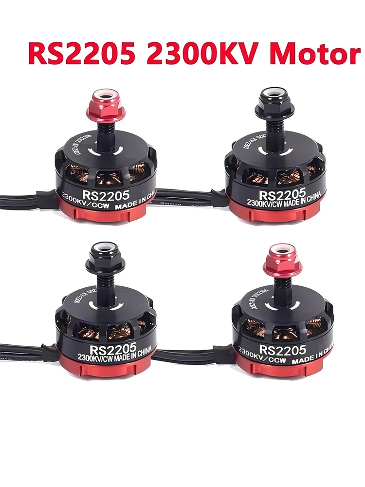 RS2205 2205 2300KV CW CCW Bezszczotkowy Silnik do Mark 4 5 cali 225mm FPV RC QAV250 X210 Dron Wyścigowy Multikopter — zdjęcie 2
