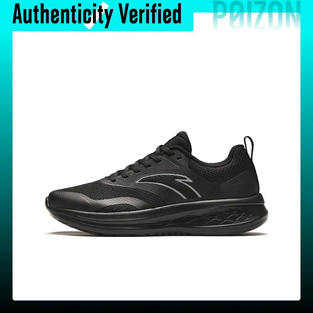 Anta Fabric Low top Casual Running Shoes Men's Black 112515577R-1