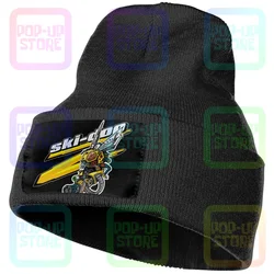 Ski Doo Ski Doo Logo Snowmobiles Snow Mobiles Knitted Beanie Hat Beanies Cap Best All-Match Hot Selling
