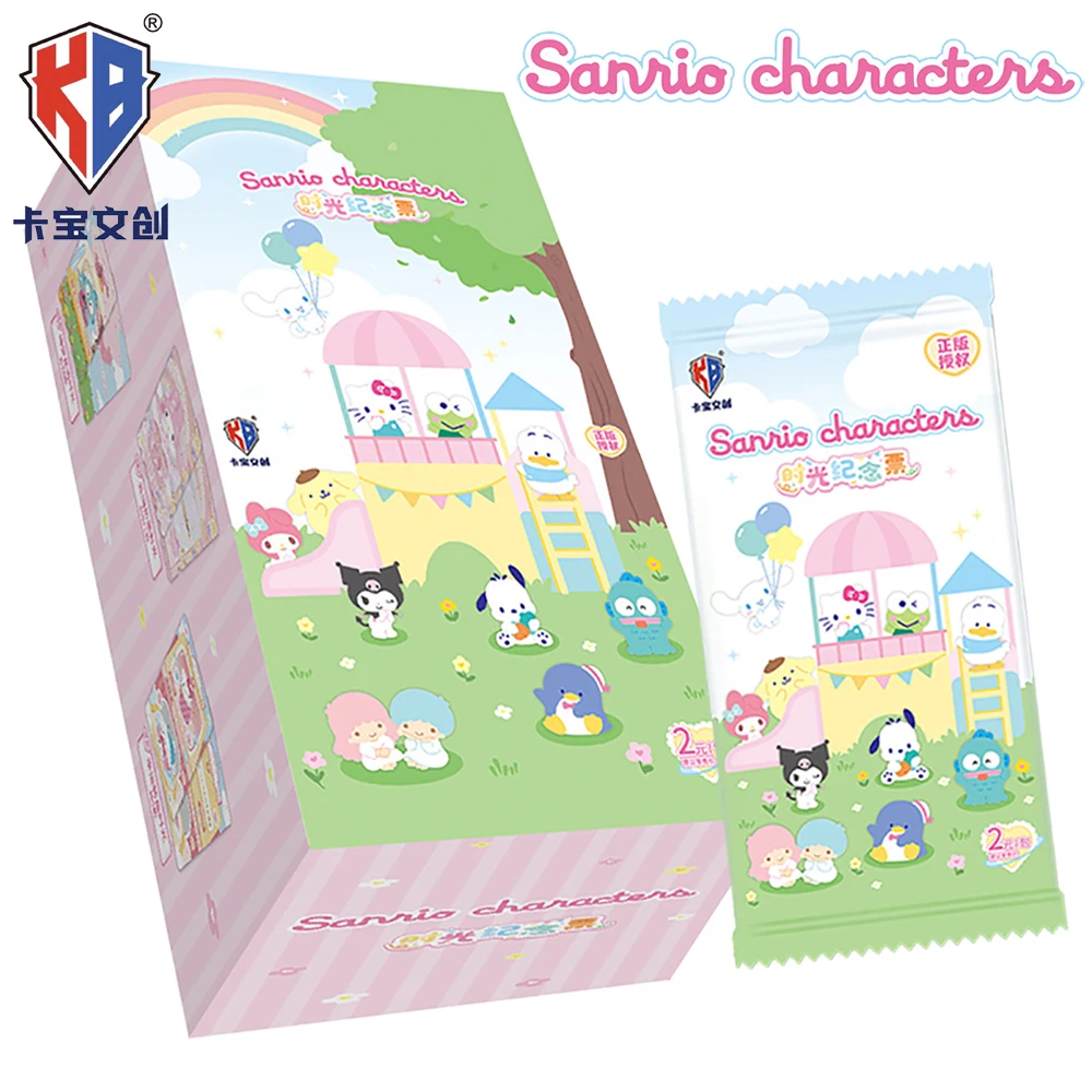 

KABAO Official Sanrio Collection Card Boys Girls Cherish Peripheral Toy Cute Star Family Character Creative Card Christmas Gift