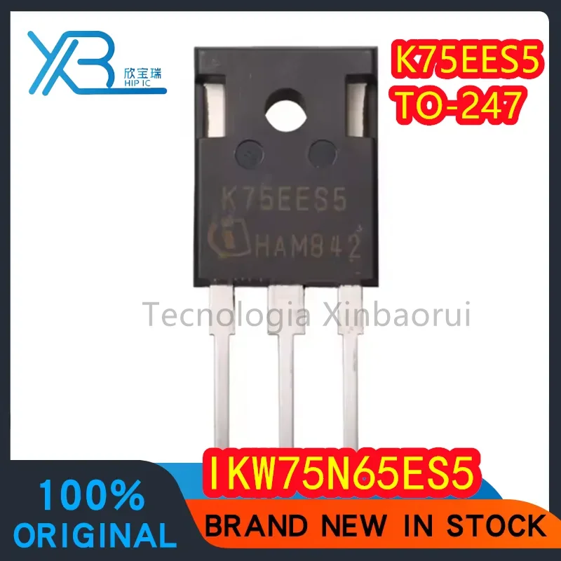 (5/20pieces) IKW75N65ES5 K75EES5 100% brand new and original inverter welding machine IGBT single tube 650V 75A Electronics