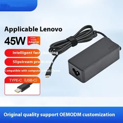 45W USB C 20V 2.25A Type-C Interface Laptop Charger for Lenovo Xiaomi ThinkPad Chromebook HP Acer Samsung Pixel Huawei Matebook