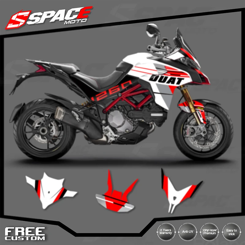 

SPACE Custom Motorcycle Graphics For DUCATI 2018 Multistrada 1260 Decal Stickers Kits