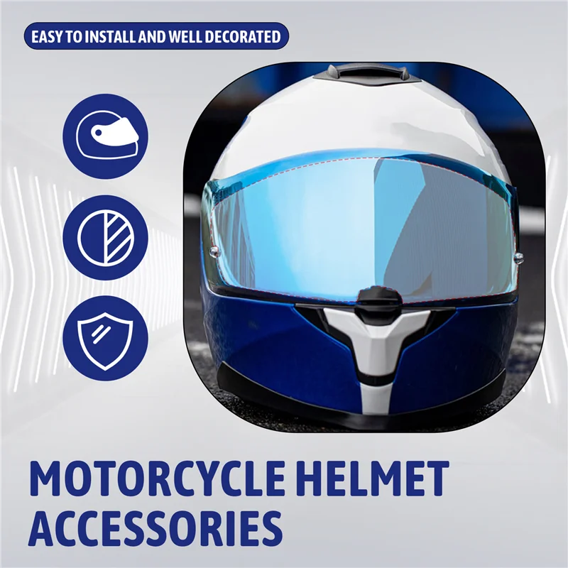 AB96-オートバイヘルメットバイザーフィルム防曇 HJC C70 FG-17 FG-ST Is-17 HJ20M レンズ防曇フィルムオートバイアクセサリー