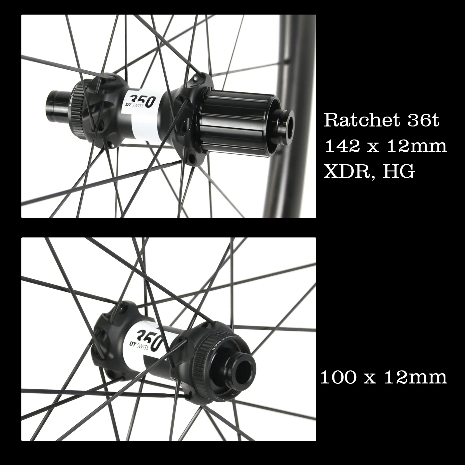 Serenade Wheels 35 40 45 50 55mm Custom 700c Wheelset Road Gravel Bike DT 350 Straightpull Hub 28mm Wide Thru-Axle Cycling Wheel