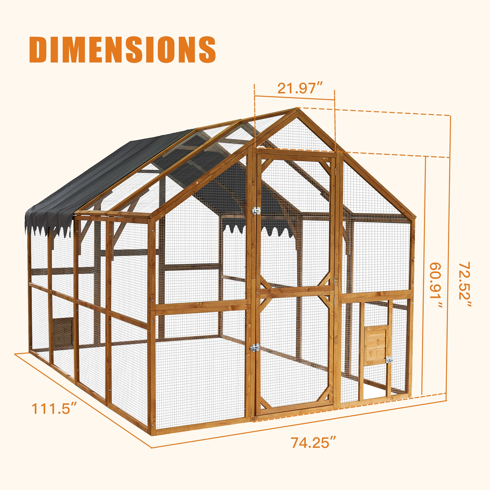 Outdoor Chicken Coop Enclosures 110