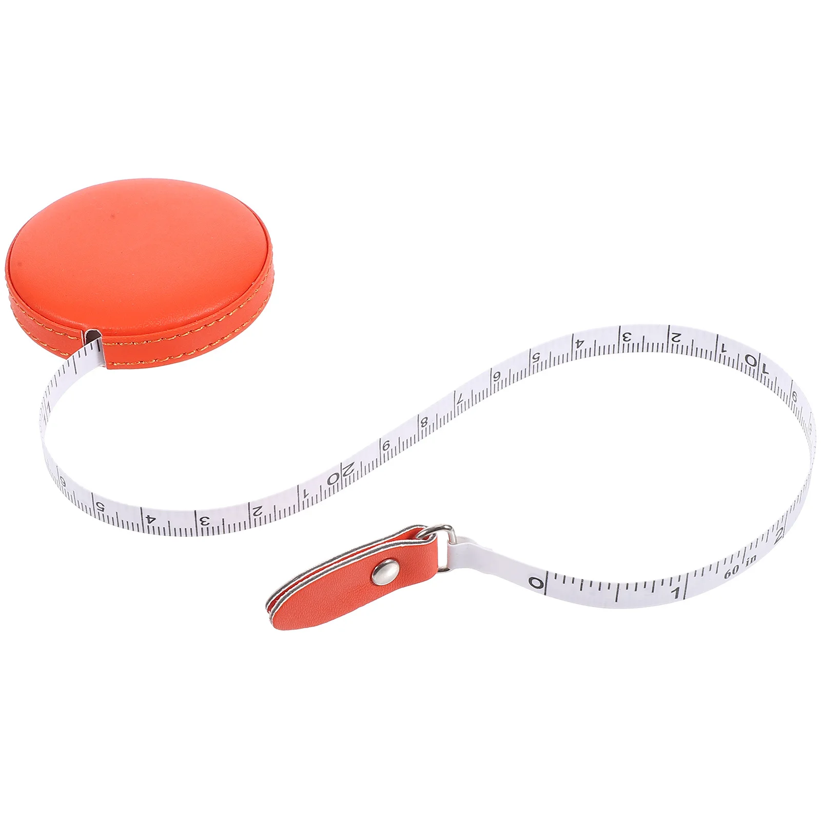 

1Pcs PU Compact Measuring Tape Small Size Portable Lightweight Body Tape Measure for Garment Measuring Tapes