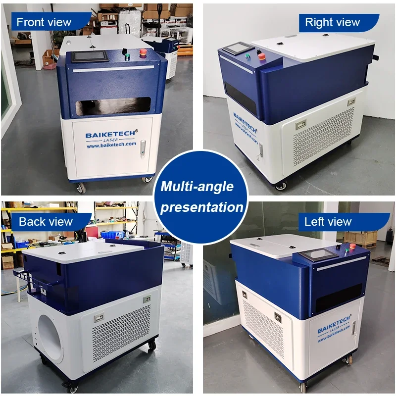 TH-FLC500M جودة عالية وحدة واحدة آلة التنظيف بليزر الألياف سهلة الاستخدام منظف الليزر مزيل الصدأ لإزالة زيت الطلاء