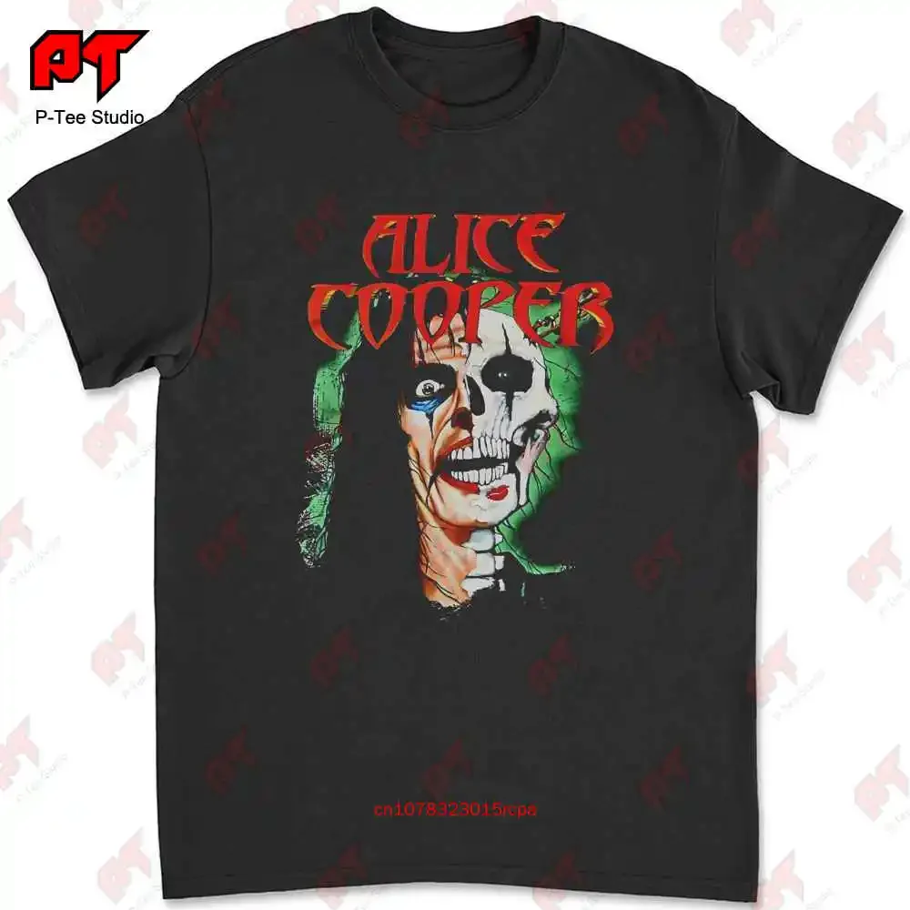 Alice Cooper 2002 Descent Into Dragontown Tour T Shirt Black S 5Xl 1IVS