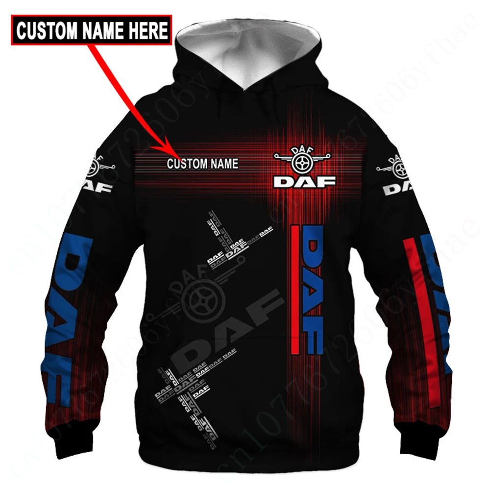 

DAF Anime Zip Hoodies Unisex Clothing Casual Hoodies For Men Women Harajuku 3D Printing Sweatshirt Essentials Pullover Top