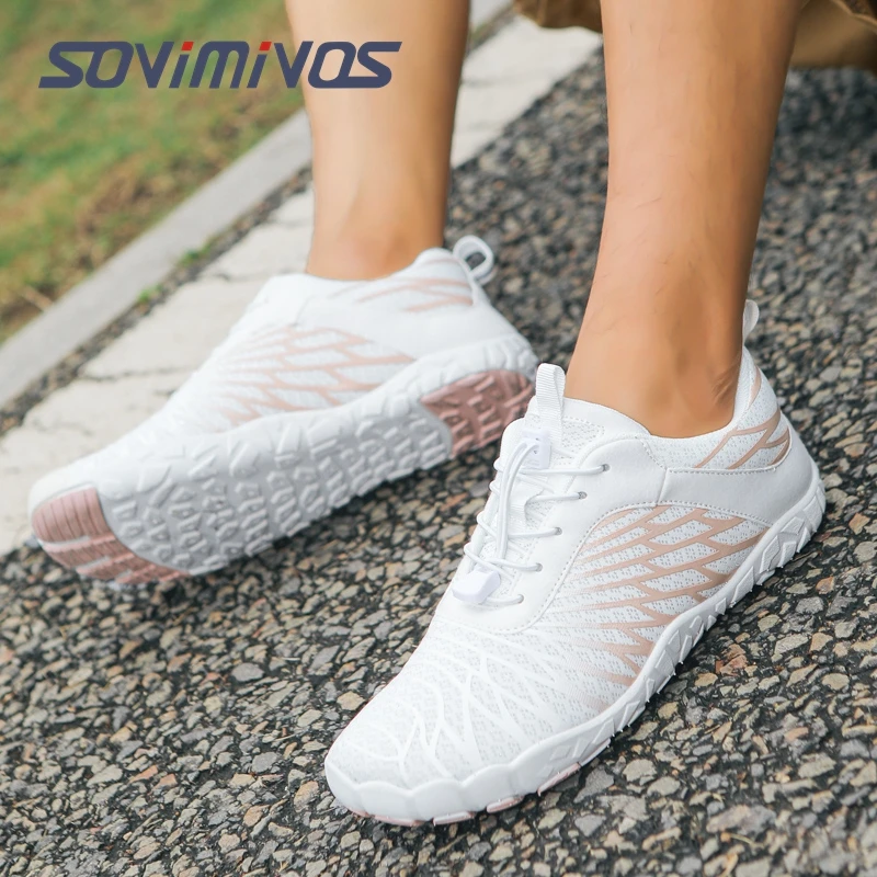 

Широкие женские босиком, мужские повседневные кроссовки для бега на открытом воздухе с нулевым падением, минималистичная обувь, летние дышащие болотные туфли