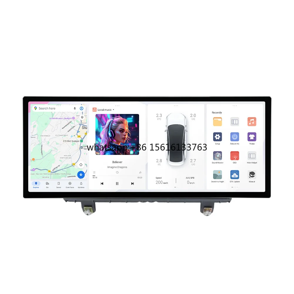 

Mekede DUDU 2K 12.3inch Car Stereo Android System Car Multimedia Player for Audi A3 2013-2019