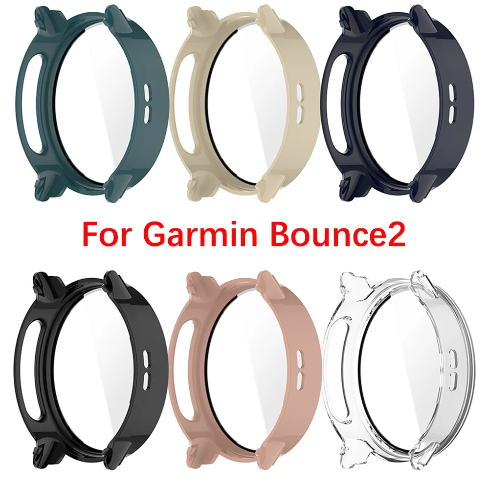 

For Garmin Bounce2 Watch Case with Integrated Screen Protector Accessories