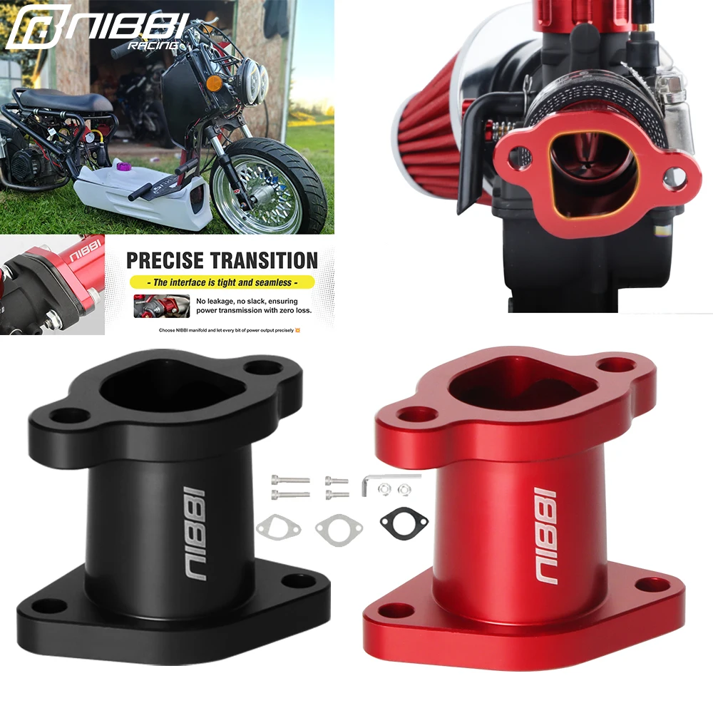 

NIBBI Predator 212cc VM22/VM26 Carburetor CNC D Flang Adapter for Coleman CT200U BT200X Mini Bike Go Kart GX160 GX200 Motorcycle